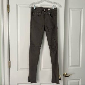 RAG & BONE Skinny Jeans dark green women’s Size 26